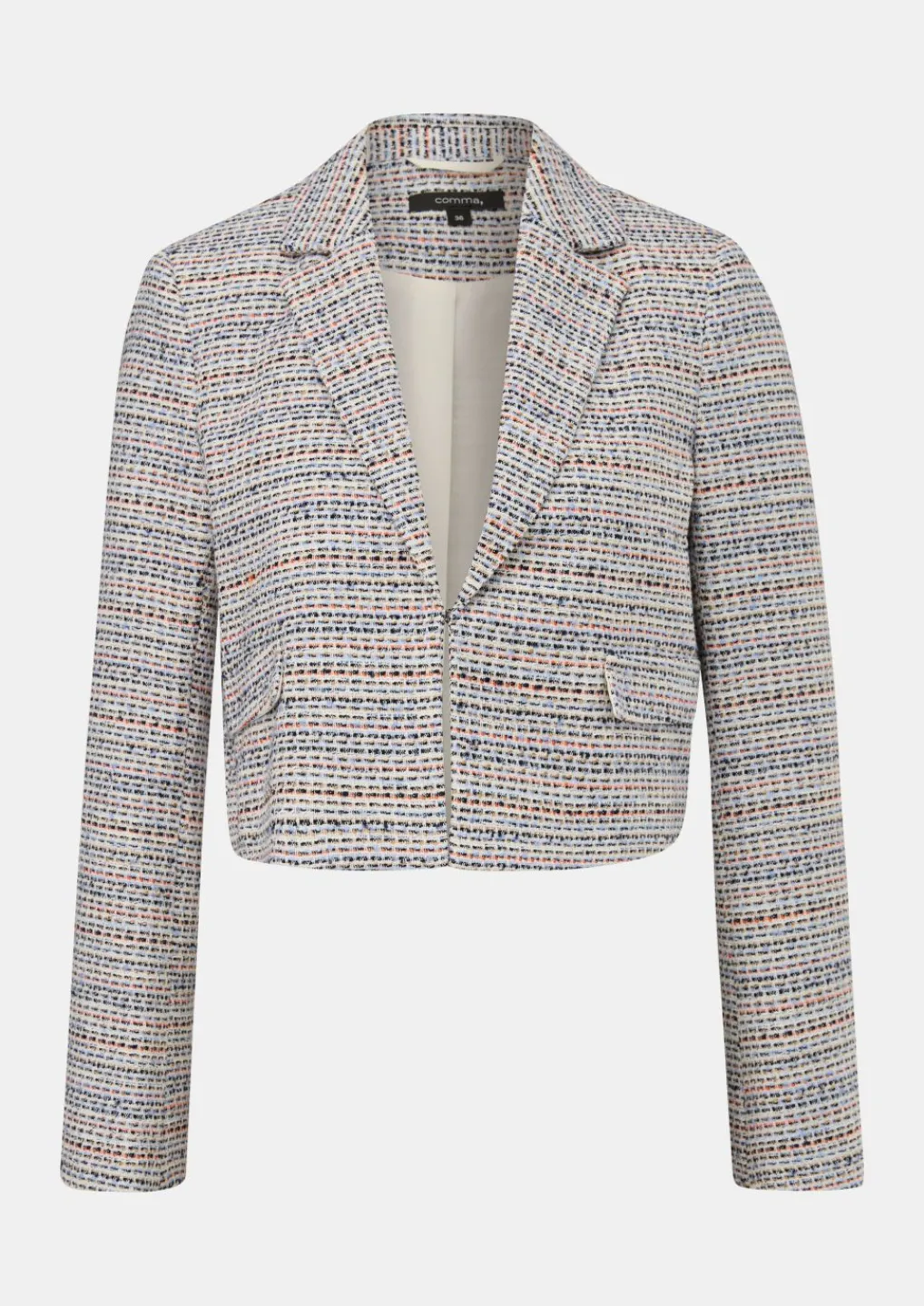Blazer mit Strickmuster-Comma Outlet