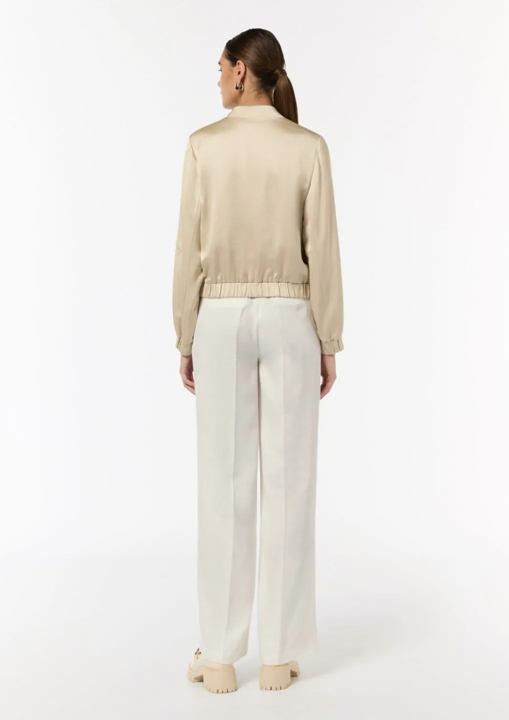 Blouson aus Satin-Comma Outlet
