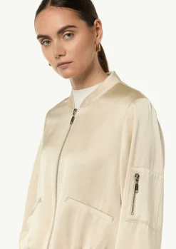 Blouson aus Satin-Comma Outlet