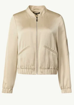 Blouson aus Satin-Comma Outlet