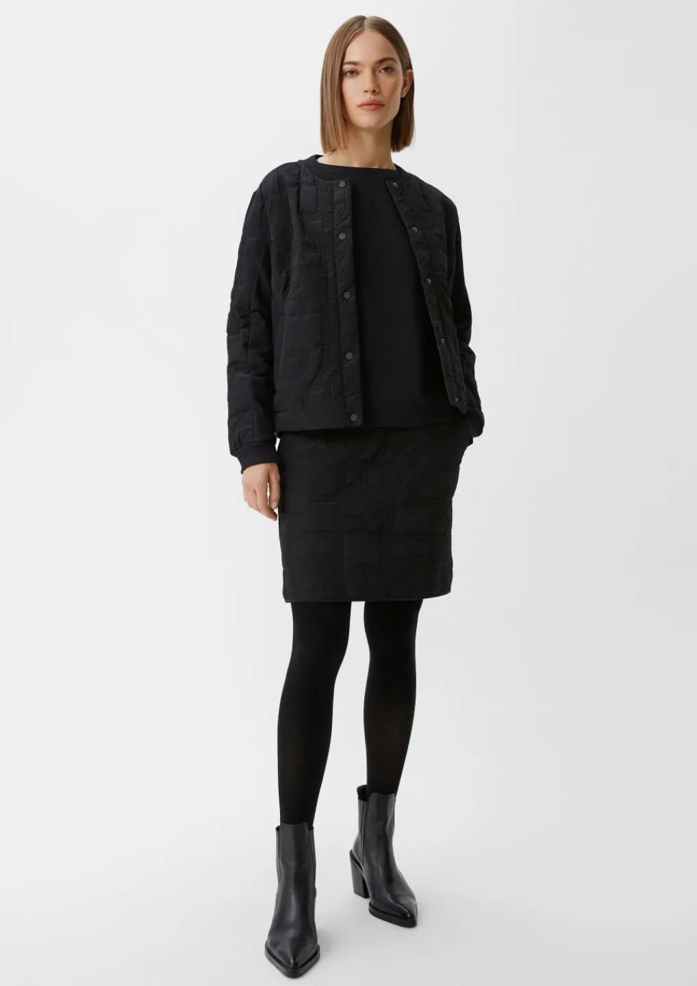 Blousonjacke im Fabricmix-Comma Clearance