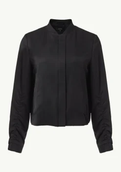Blouson mit Raffungsdetails am Ärmel-Comma Online