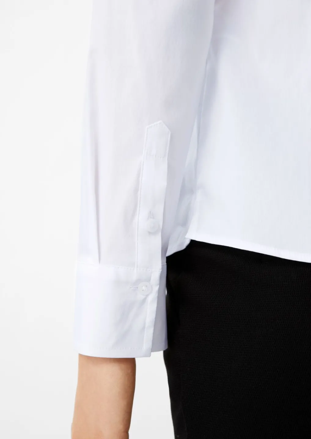Bluse aus Baumwollstretch-Comma Online