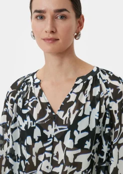 Bluse aus Chiffon-Comma New