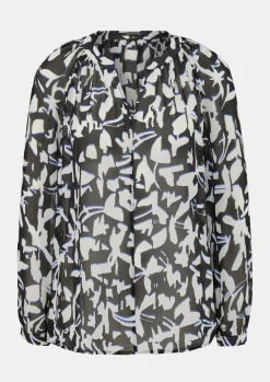 Bluse aus Chiffon-Comma New