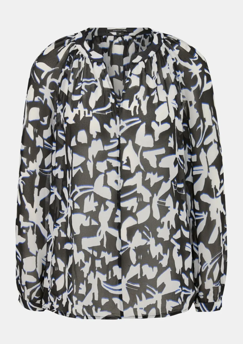 Bluse aus Chiffon-Comma New
