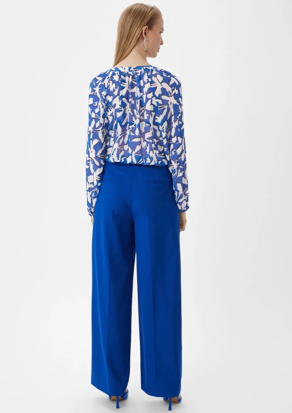 Bluse aus Chiffon-Comma Hot