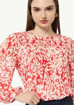 Bluse aus Chiffon-Comma Sale