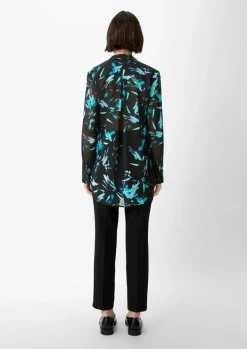 Bluse aus Chiffon-Comma Fashion