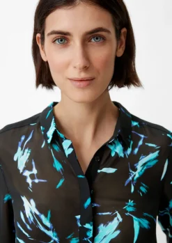 Bluse aus Chiffon-Comma Fashion