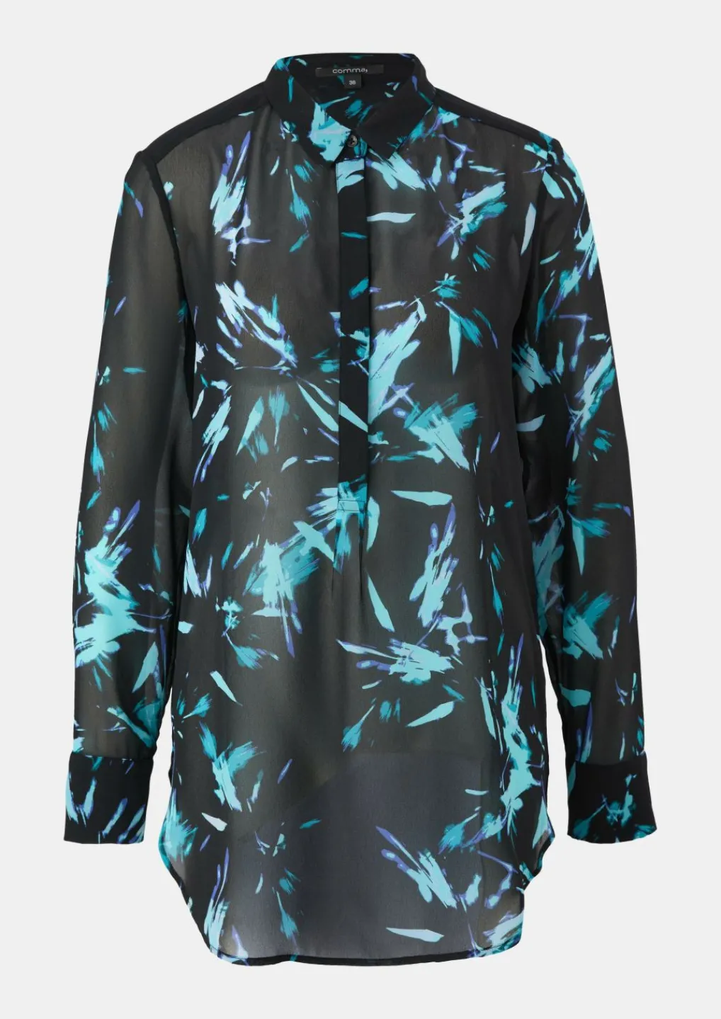 Bluse aus Chiffon-Comma Fashion