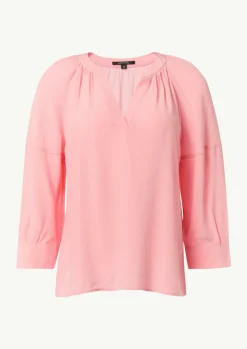 Bluse aus Crêpe-Comma New