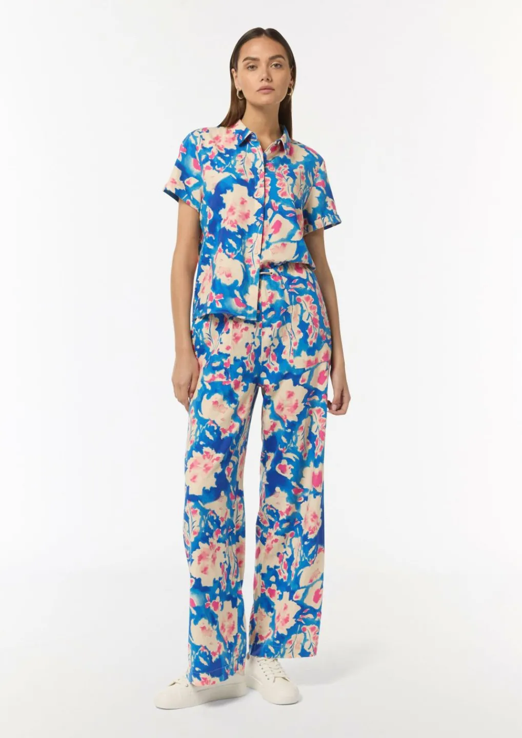 Bluse aus Leinenmix-Comma Clearance