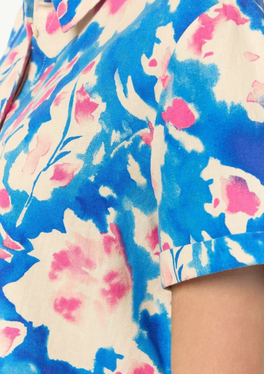 Bluse aus Leinenmix-Comma Clearance