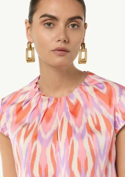 Bluse aus Satin-Comma Outlet