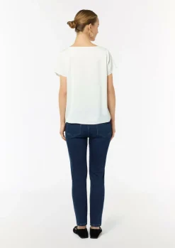 Bluse aus Satin-Comma New