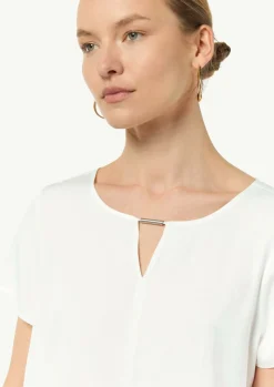 Bluse aus Satin-Comma New