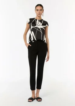 Bluse aus Satin-Comma New