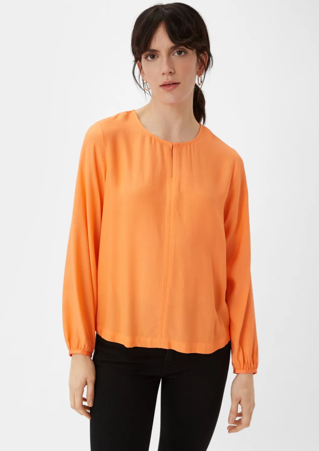 Bluse aus Satin-Comma New