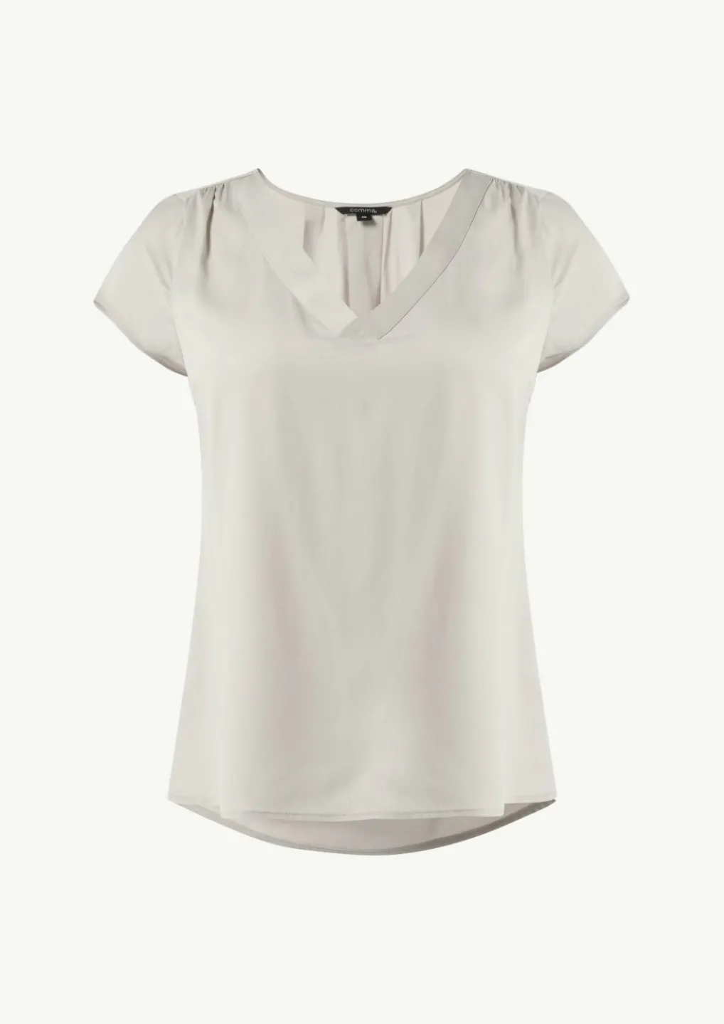 Bluse aus Viskosemix mit Faltendetail-Comma Discount