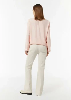 Bluse in Crêpe-Optik mit gerafftem Saum-Comma Online