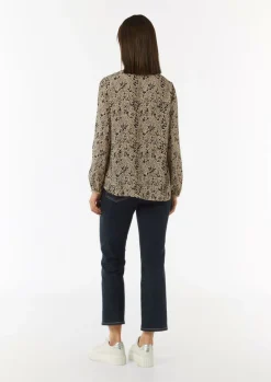 Bluse mit Bindeband-Comma Online