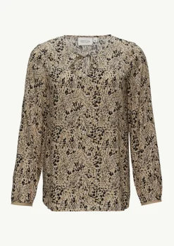 Bluse mit Bindeband-Comma Online
