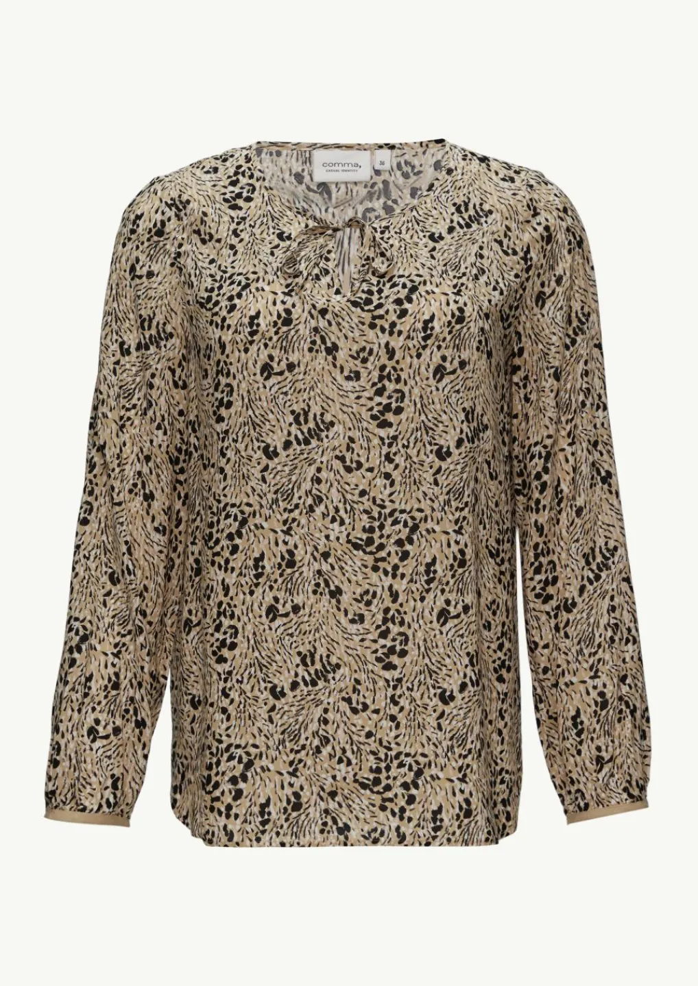 Bluse mit Bindeband-Comma Online