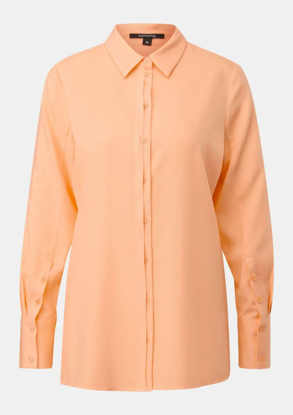 Bluse mit Knopfleiste-Comma Fashion