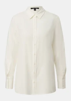 Bluse mit Knopfleiste-Comma Hot