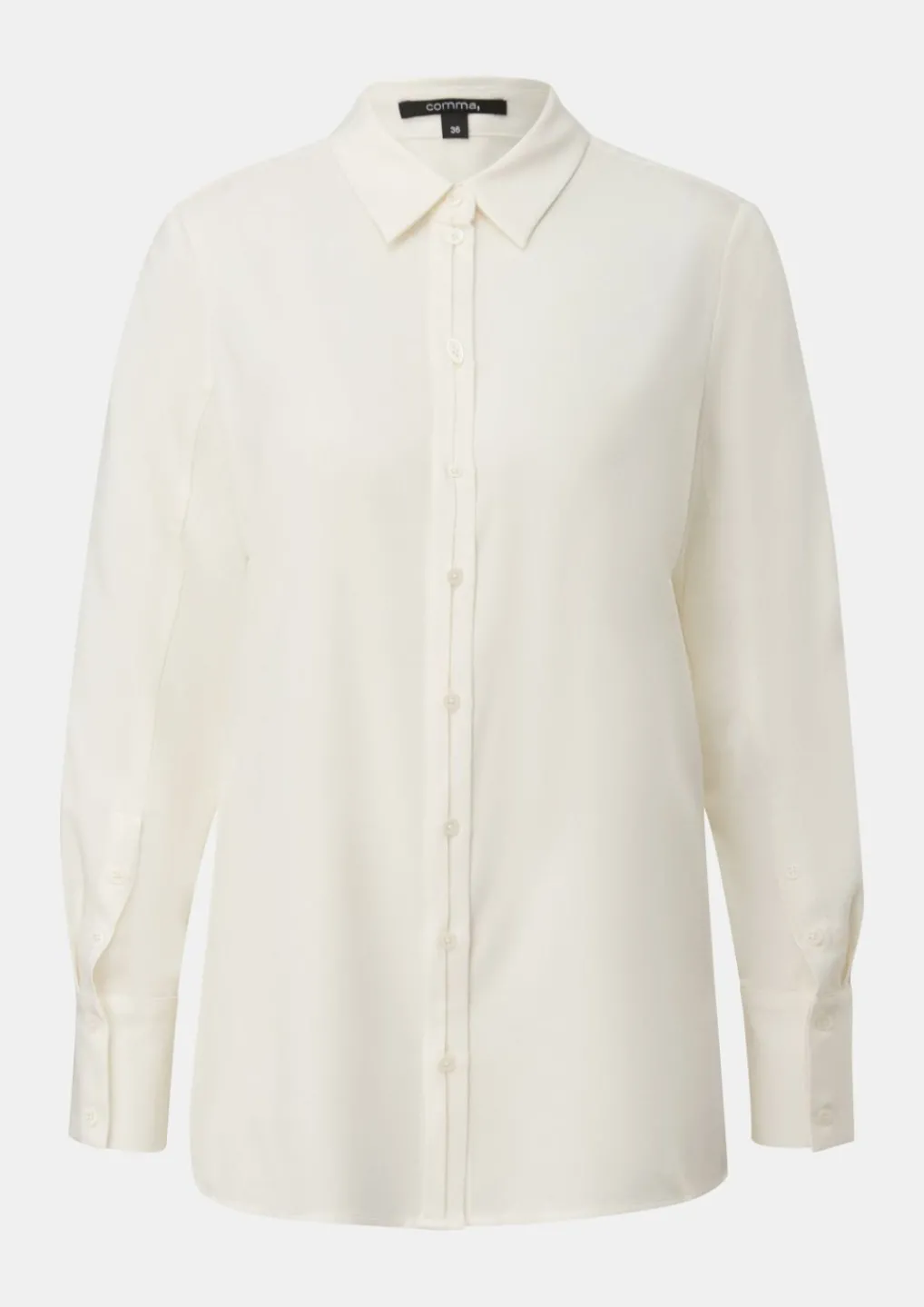 Bluse mit Knopfleiste-Comma Hot