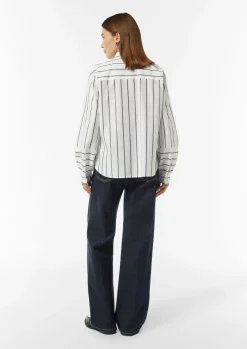 Bluse mit Nahtdetail am Ärmel-Comma Outlet