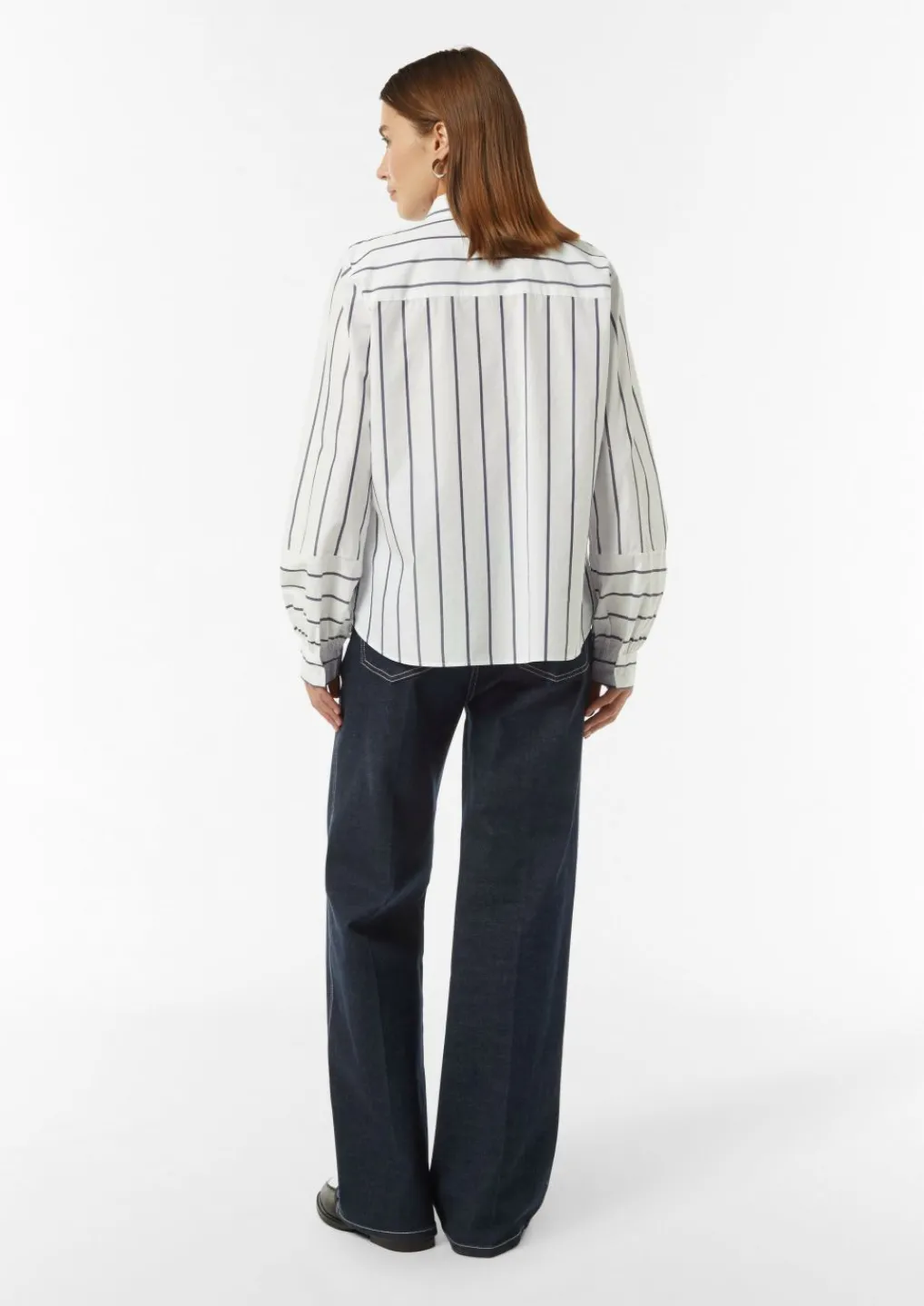 Bluse mit Nahtdetail am Ärmel-Comma Outlet