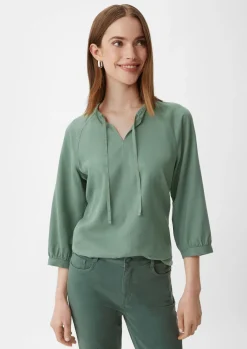 Bluse mit Raglan-Ärmeln-Comma Clearance