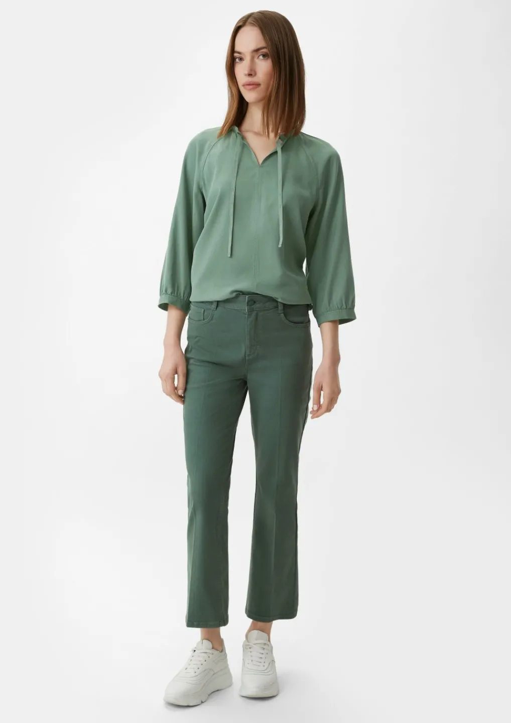 Bluse mit Raglan-Ärmeln-Comma Clearance