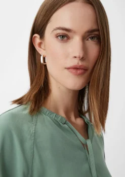 Bluse mit Raglan-Ärmeln-Comma Clearance