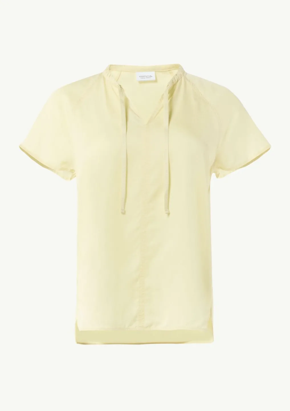 Bluse mit Raglanärmeln und Logotape-Comma Best