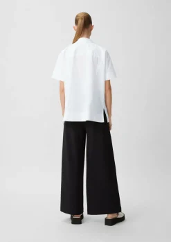 Bluse mit Stickerei-Detail-Comma New