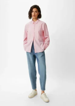Bluse mit Streifenmuster-Comma Fashion