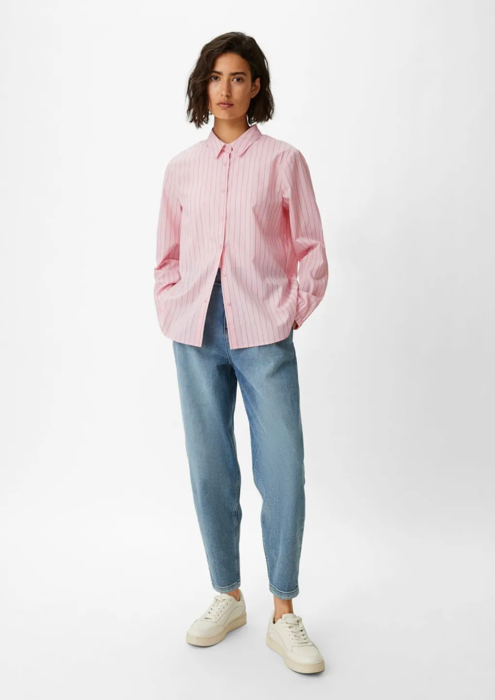 Bluse mit Streifenmuster-Comma Fashion