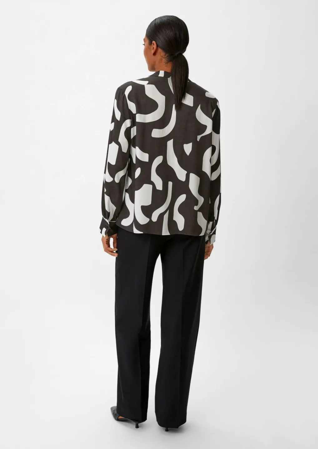 Bluse mit Tunika-Ausschnitt-Comma Best