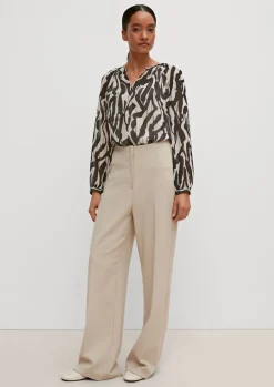 Bluse mit Tunika-Ausschnitt-Comma Outlet
