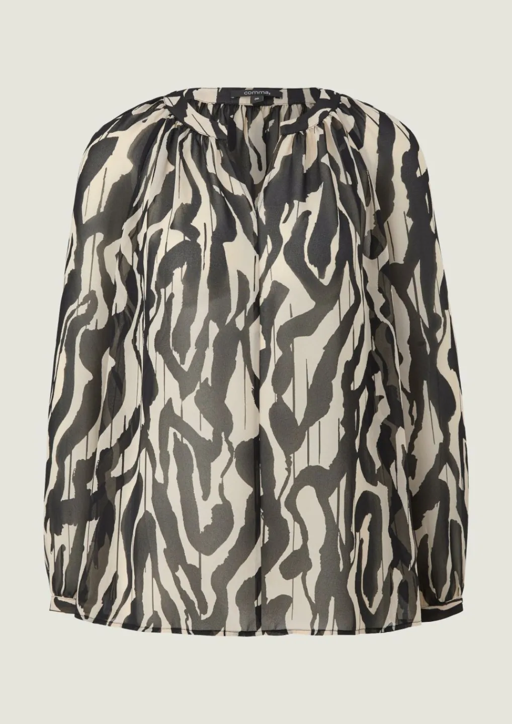 Bluse mit Tunika-Ausschnitt-Comma Outlet