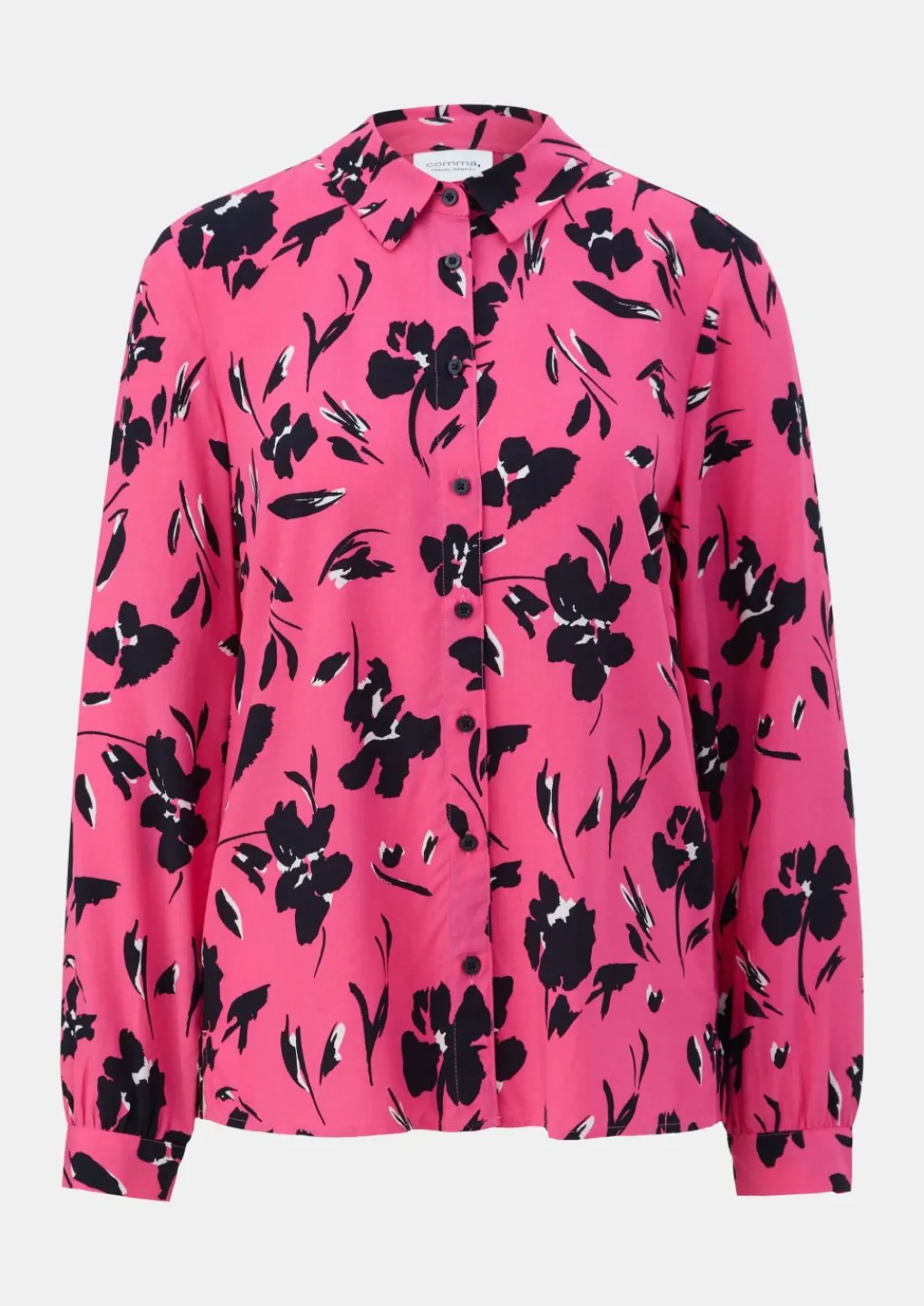 Blusenhemd aus Viskose-Comma Fashion