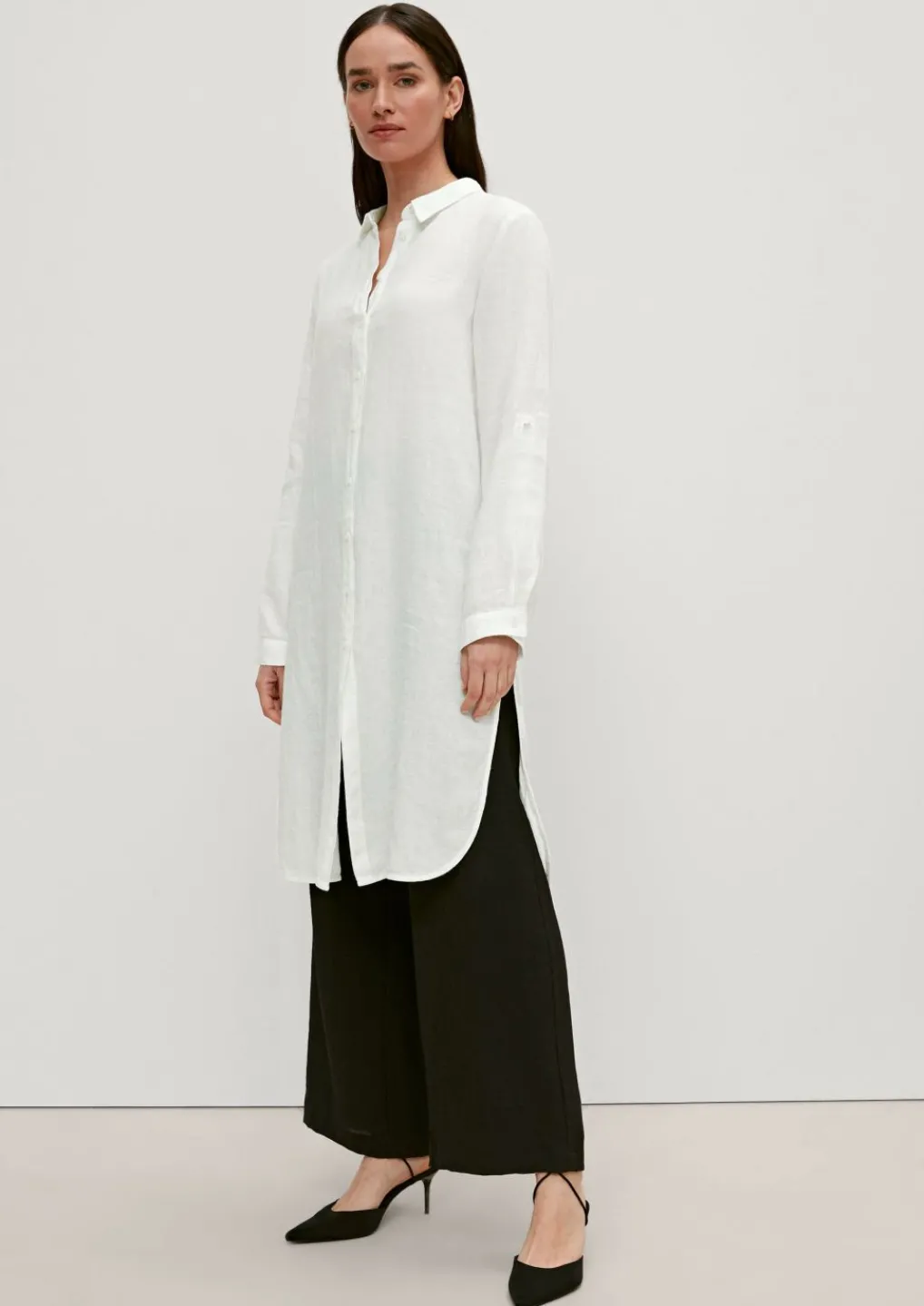 Blusenkleid aus Leinen-Comma New
