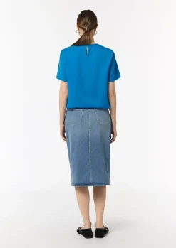 Blusenshirt aus Lyocell-Comma Hot