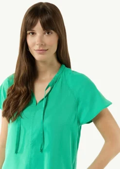 Blusenshirt aus Lyocell im Relaxed Fit-Comma Best