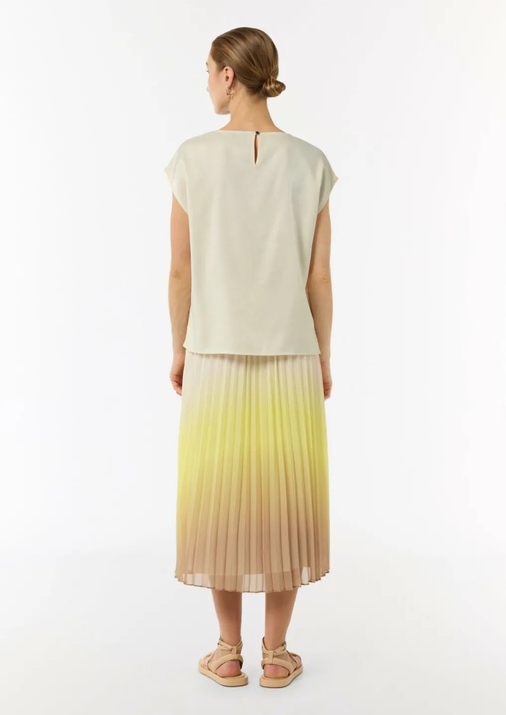 Blusenshirt aus Satin-Comma Sale