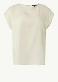 Blusenshirt aus Satin-Comma Sale