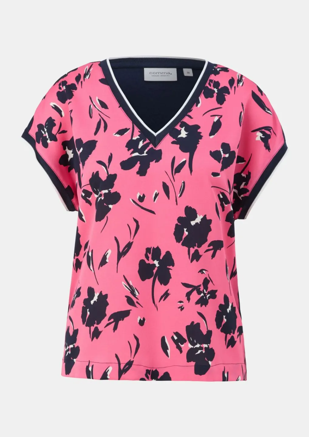 Blusenshirt aus Viskosemix-Comma Outlet